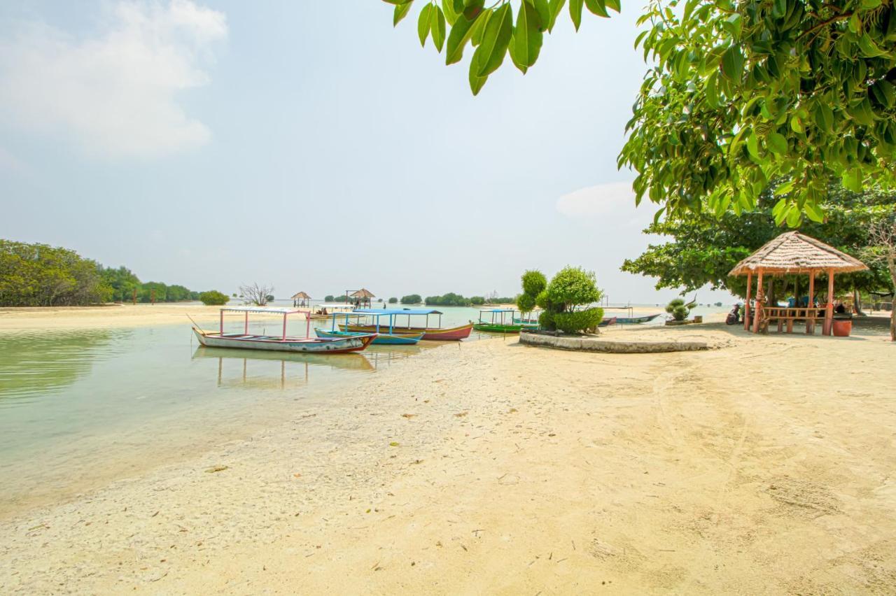 Guerilla Dive Lodge Pulau Pari Yakarta Exterior foto